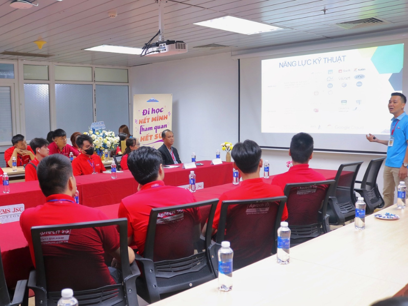 Một lớp học tại Aptech