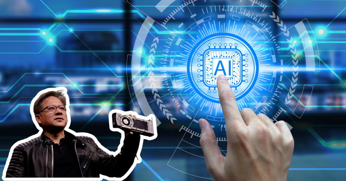 ceo Nvidia và mô phỏng AI
