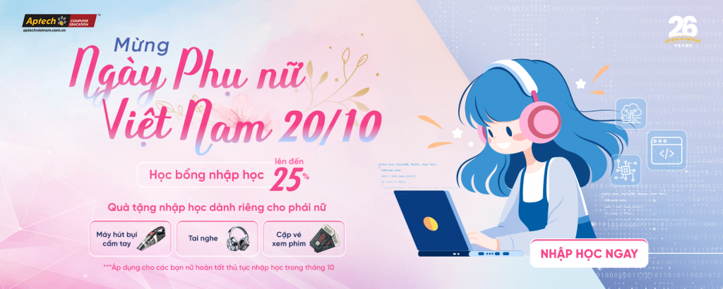 Promotion thang 10 của Aptech