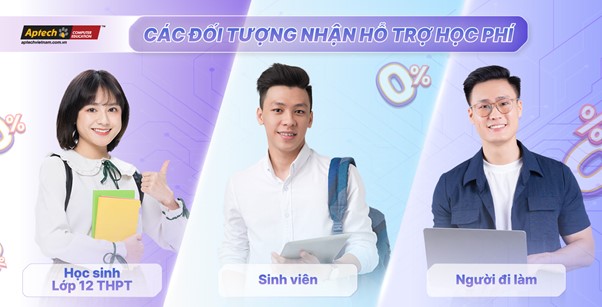 Giảm nỗi lo tài chính, Viết tiếp ước mơ CNTT cùng Aptech
