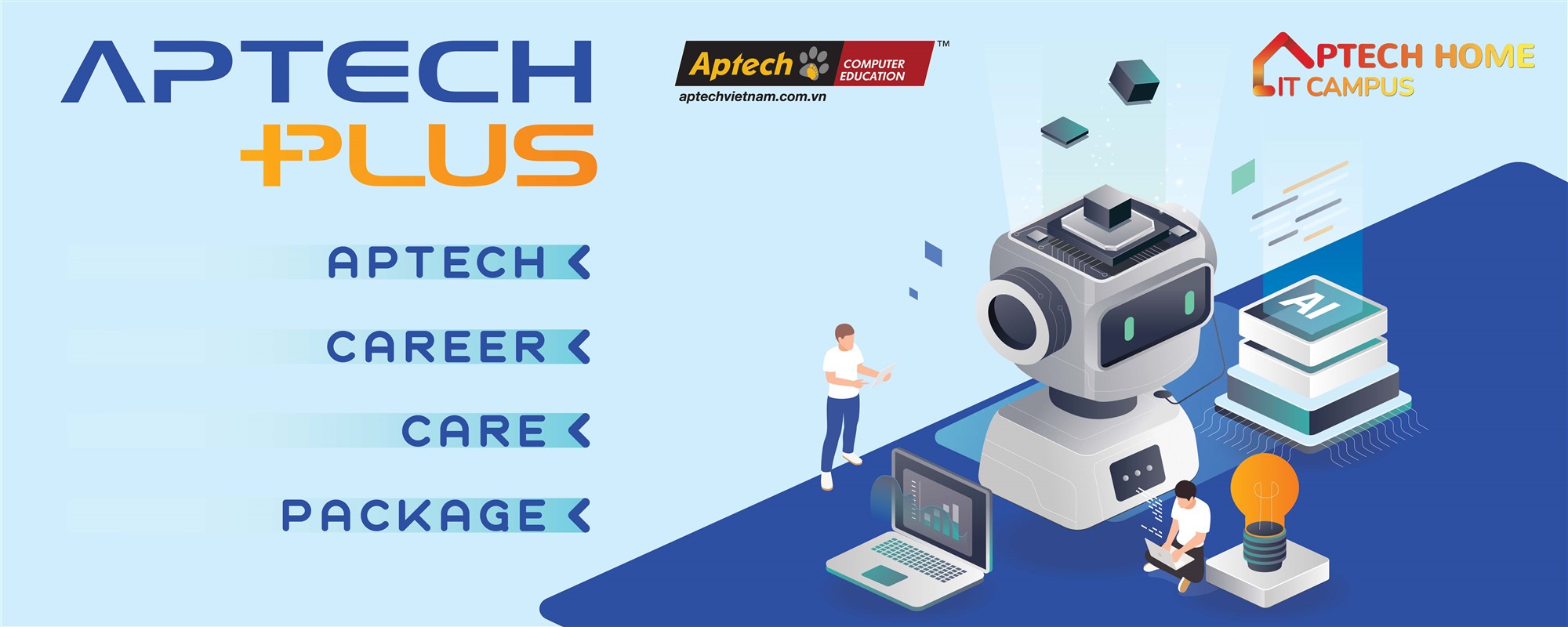 Gói chăm sóc kỹ năng nghề nghiệp - Aptech Plus (Aptech Career Care Package)